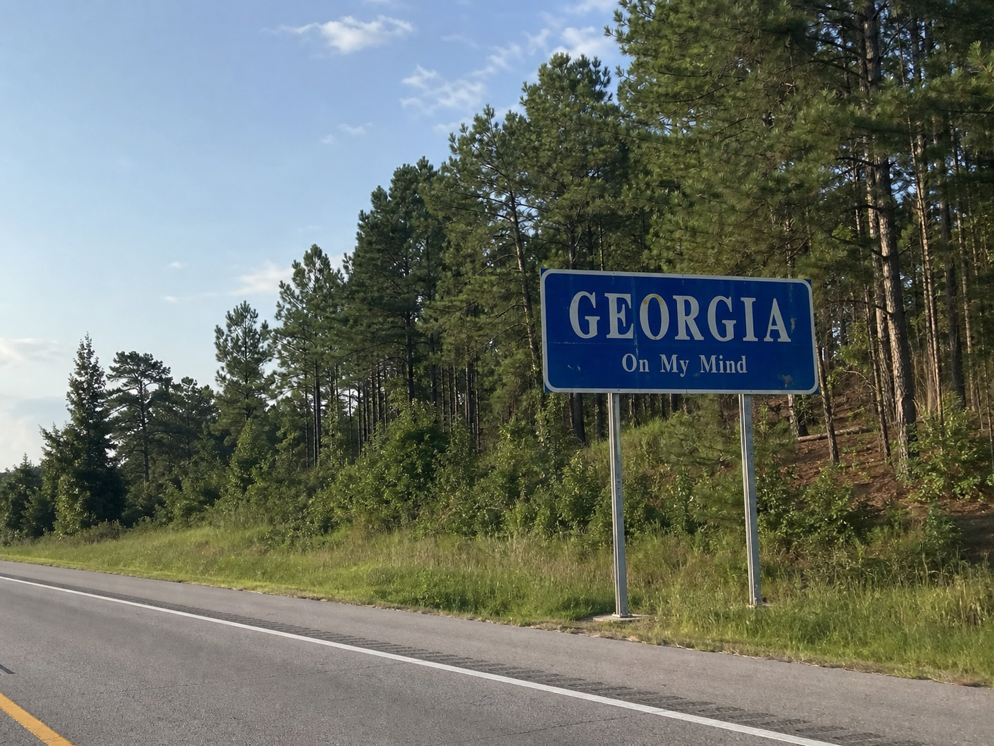 GA sign
