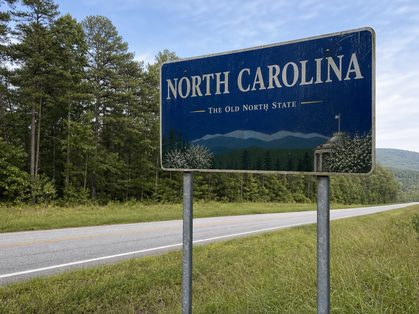 NC sign