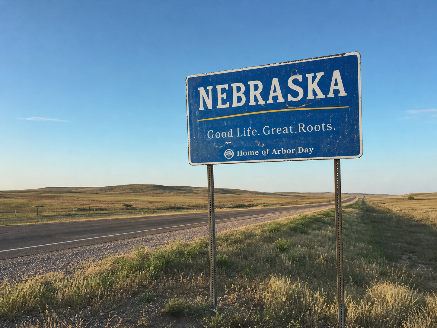 NE sign