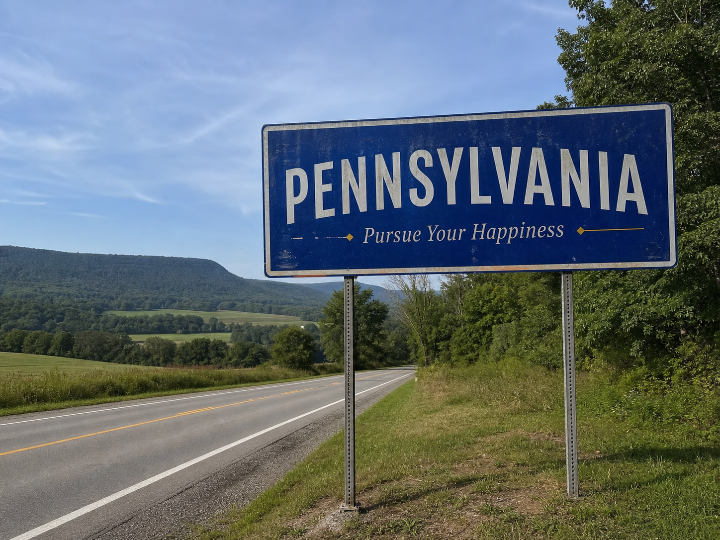 PA sign