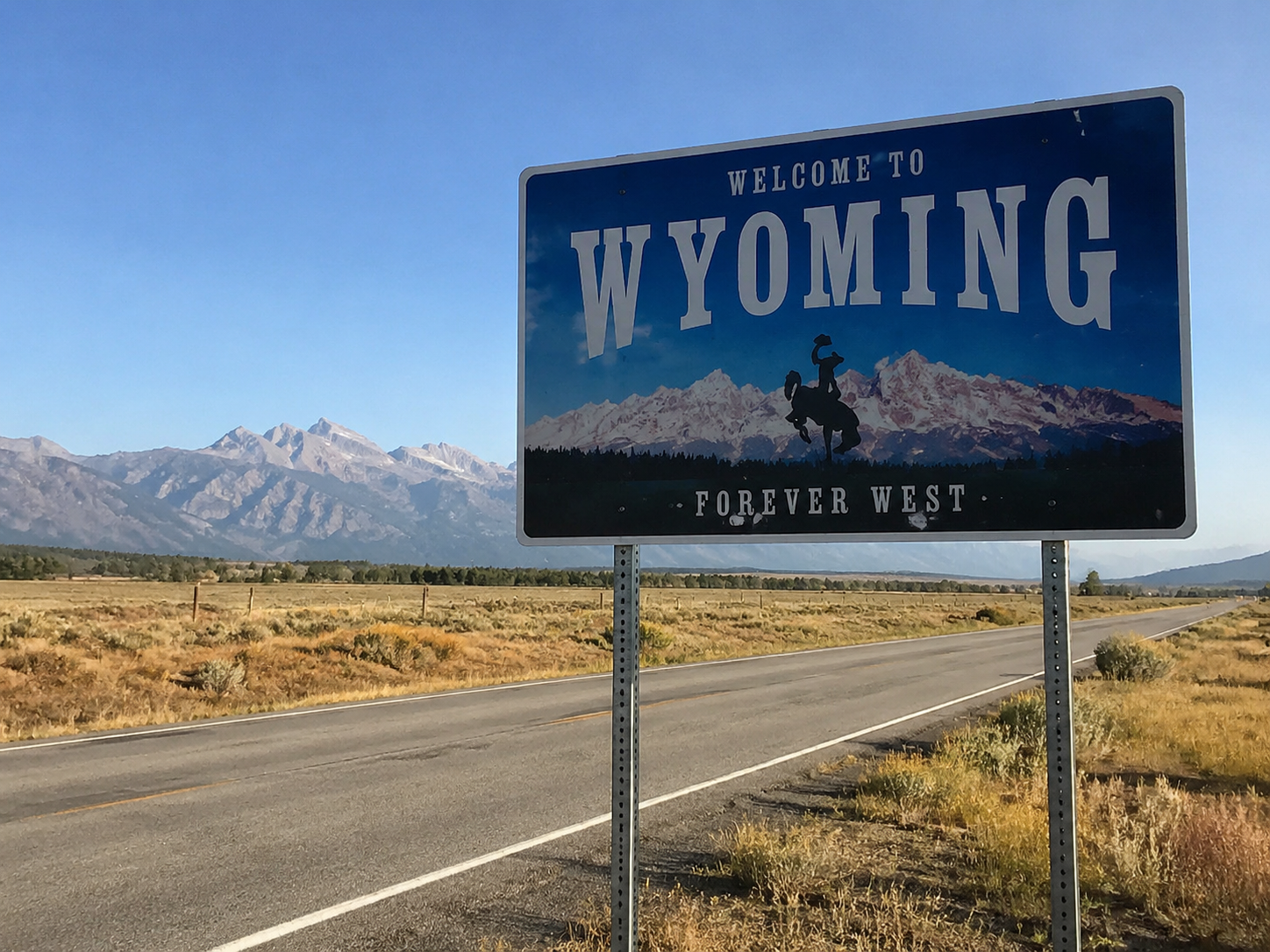 WY sign